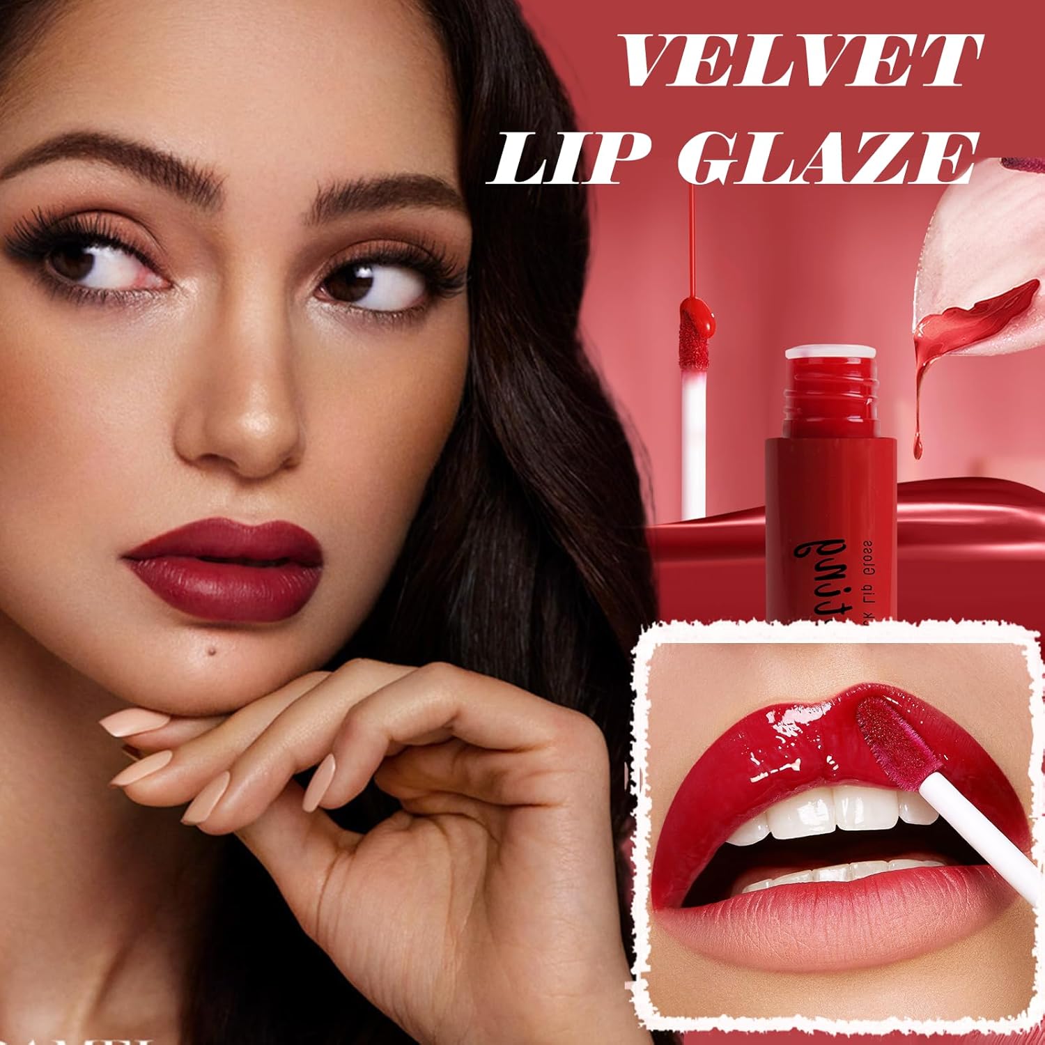Juego de lápices labiales líquidos mate, kit de brillo labial de terciopelo de 12 colores, resistente al agua, larga duración, tinte de labios de