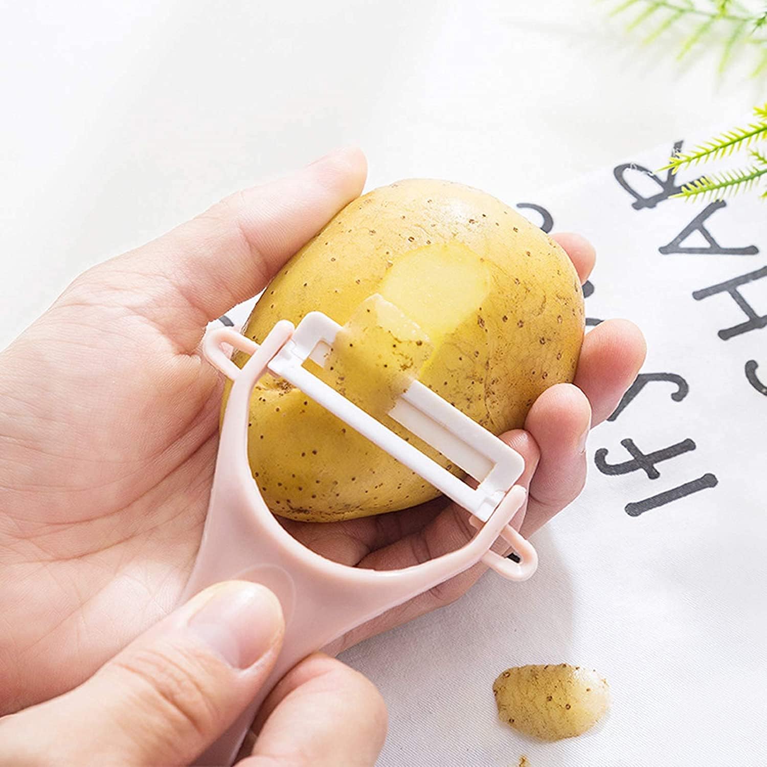 Peladores de patatas, paquete de 3, peladores de frutas, peladores de patatas, pepino, peladores de manzana para cocina, peladores de verduras