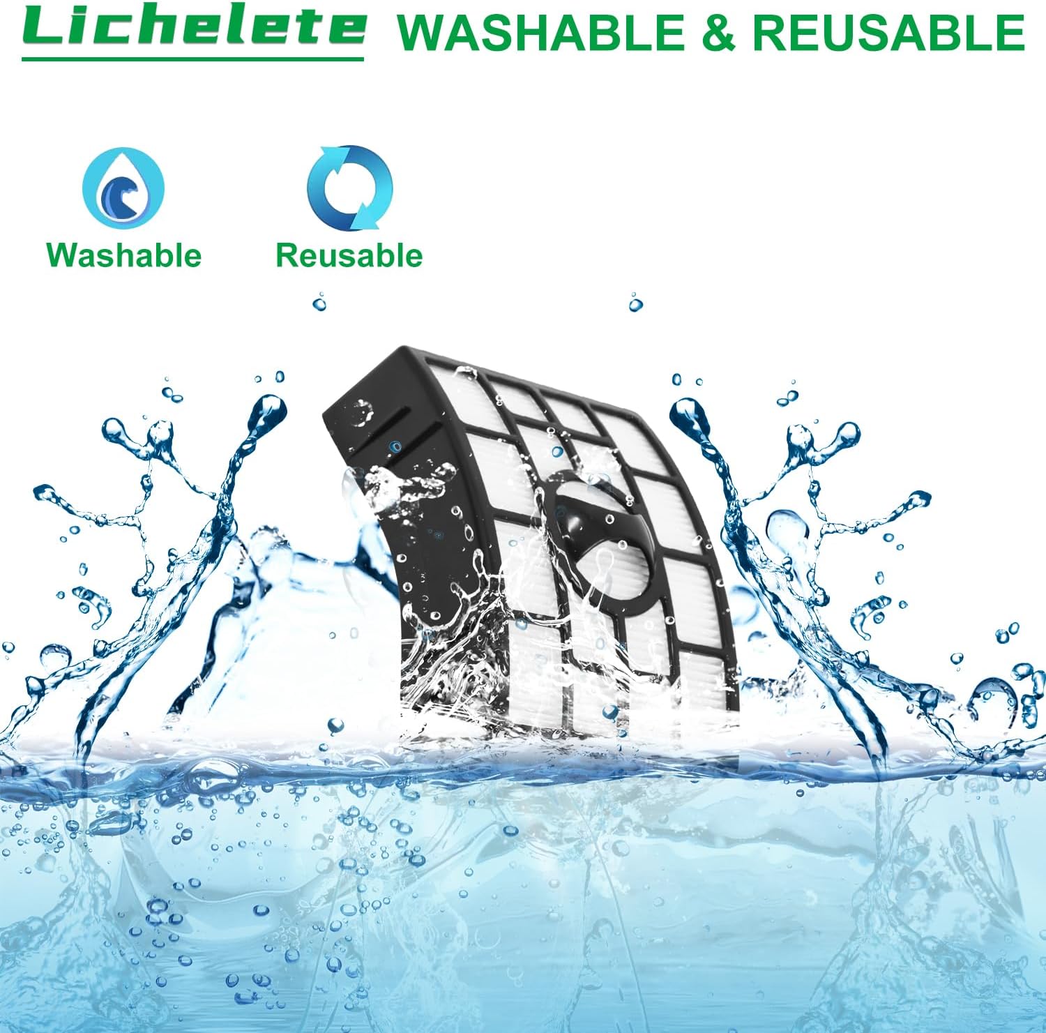 NV752 AZ1002 – Filtros de vacío para Shark Rotator Powered Lift-Away AZ1002 NV650 NV650W NV651 NV652 NV750 NV750W NV751 NV752 AX950 AX951 AX952, 2