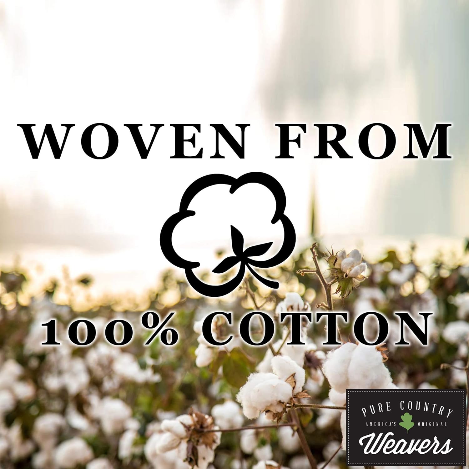 Pure Country Weavers State of Kentucky – Manta cuadrada para regazo, manta de tapiz de regalo, tejida de algodón, fabricada en los Estados Unidos