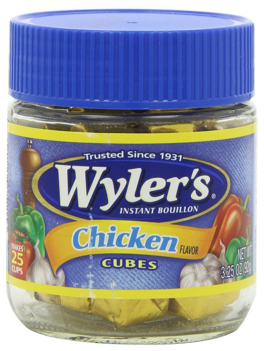 Wyler’s Cubos de caldo de pollo de 3.25 onzas, 8 unidades