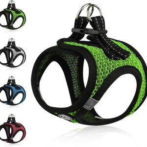 XXXS – Arnés reflectante para perros pequeños, arnés de malla de aire, arnés para perro, arnés ligero de chaleco extra pequeño, arnés reflectante XXXS – Arnés reflectante para perros pequeños, arnés de malla de aire, arnés para perro, arnés ligero de chaleco extra pequeño, arnés reflectante