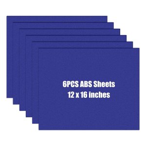ZWIN 6 láminas de plástico ABS de 12 x 16 x 116 pulgadas, plástico ABS de diferentes caras moldeable que la hoja de plexiglás acrílico, paneles de ZWIN 6 láminas de plástico ABS de 12 x 16 x 116 pulgadas, plástico ABS de diferentes caras moldeable que la hoja de plexiglás acrílico, paneles de