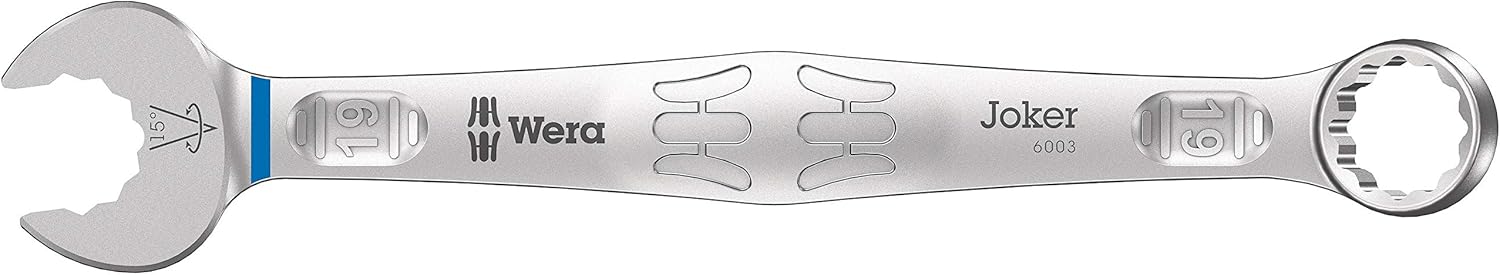 Wera Tools 6003 Joker – Juego de 15 llaves combinadas, 15 piezas