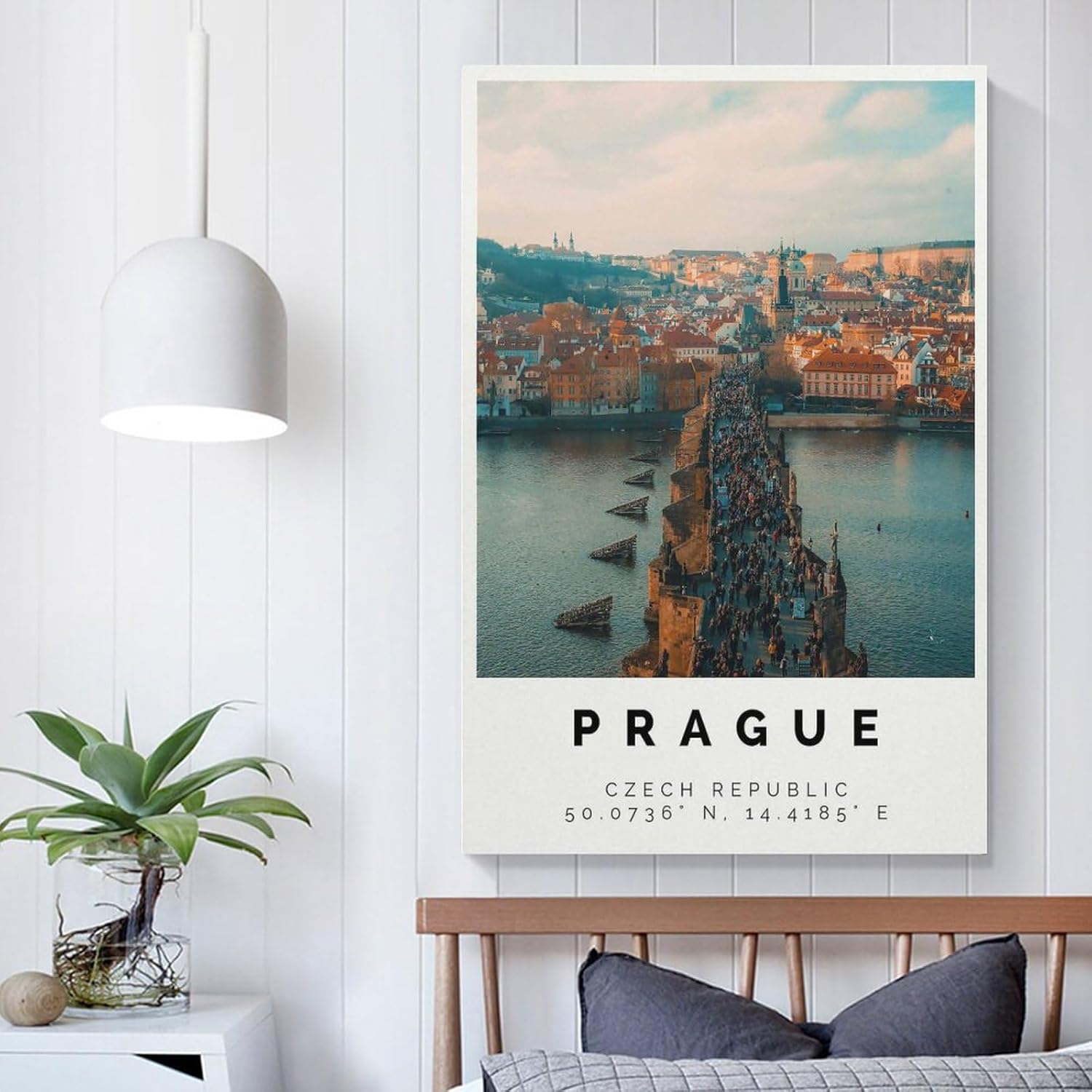 Prag Poster Bunter Druck,Prag Wand Kunst,Prag Foto Dekor Poster for Room Aesthetics Canvas Wall Art Poster And Print Unframe-style 16x24inch(40x60cm)