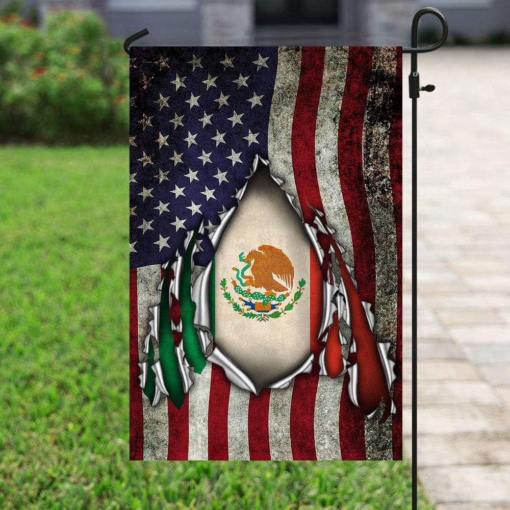 Banderas QNK265F, bandera de casa (29.5 x 39.5 pulgadas), banderas de jardín de casa de poliéster de alta calidad, banderas decorativas para