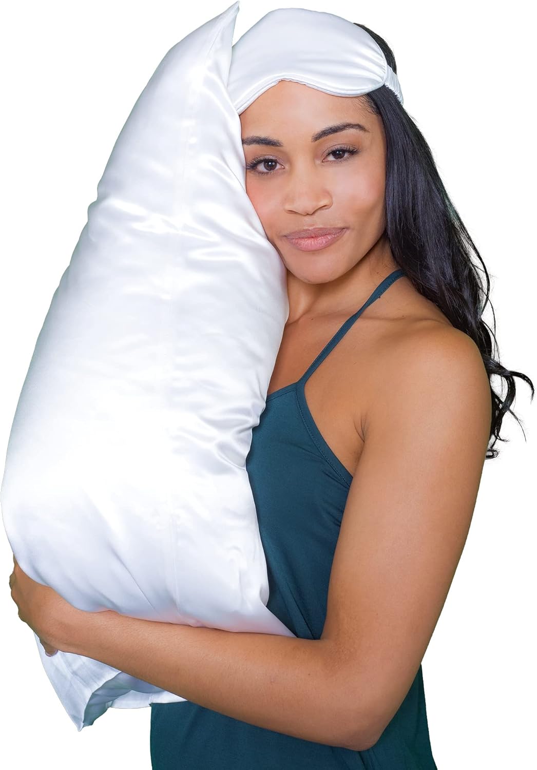Mulberry Park – Funda de almohada de seda de 30 Momme, funda de almohada de seda pura para cabello y piel, funda de almohada de seda real de morera