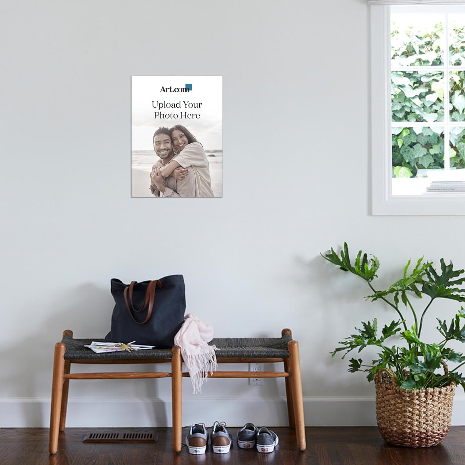 Trends International ART.COM Crea tus propias impresiones en lienzo personalizadas con tus fotos, carga imágenes personales o arte, 18 x 24 pulgadas