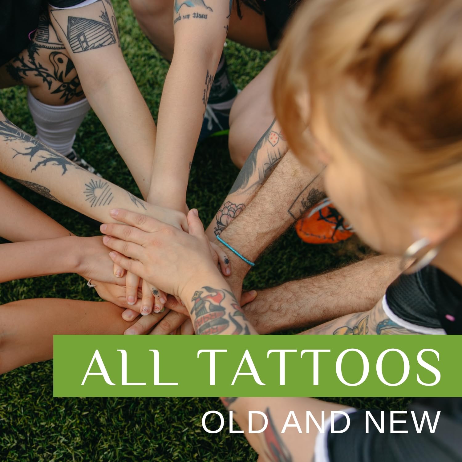 BodyJ4You Bálsamo de cuidado posterior para tatuajes, crema hidratante curativa para tatuajes, loción de tatuaje vieja revive el color de mejora de