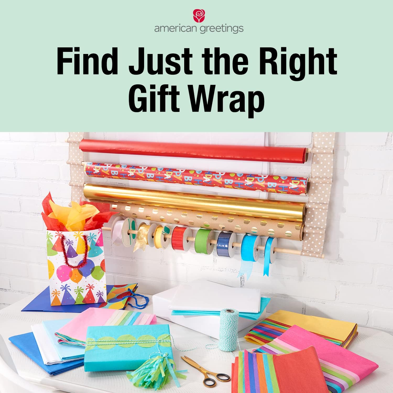 American Greetings Cajas de regalo Push Down, rojo, verde, plateado y dorado (4 cajas)