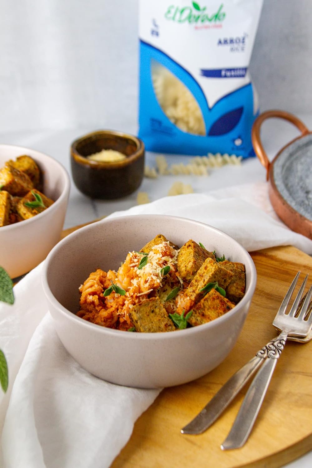 El Dorado Gluten Free Pasta, maíz, arroz y arroz integral, vegano, granos antiguos de alto valor nutricional, Kosher, gran fuente de proteínas,