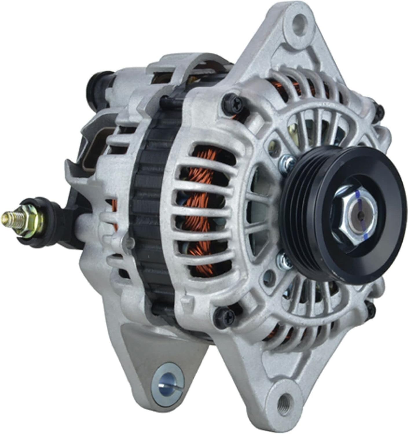 AUTOSITY 13719 Alternador, alternador compatible con Mazda Protege 1999-2003 1.6L 1.8L 2.0L Reemplazar 13719 AMT0107 A2TB0191 FP34-18-300A