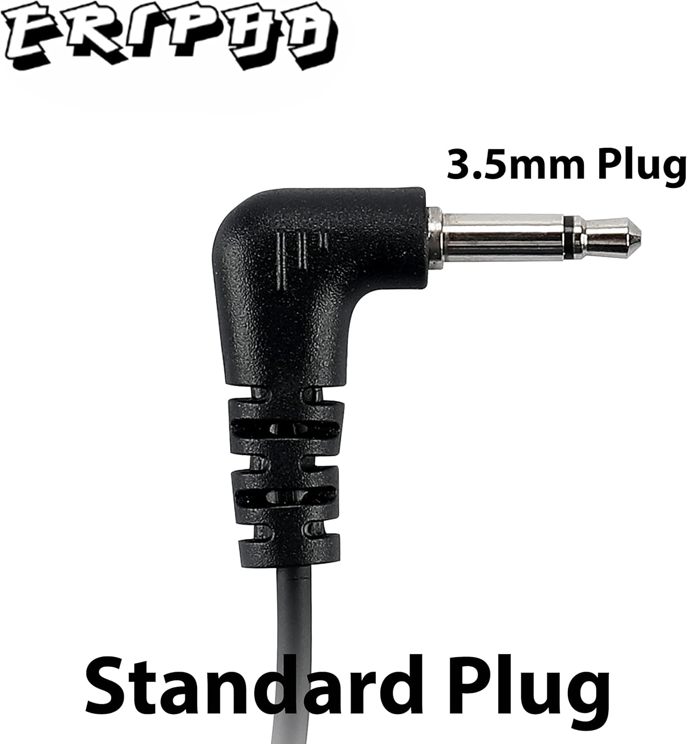 Auricular de policía de 0.138 pulgadas1 pin solo escucha tubo acústico auricular para altavoz remoto micrófono Motorola Kenwood radio de 2 vías FBI