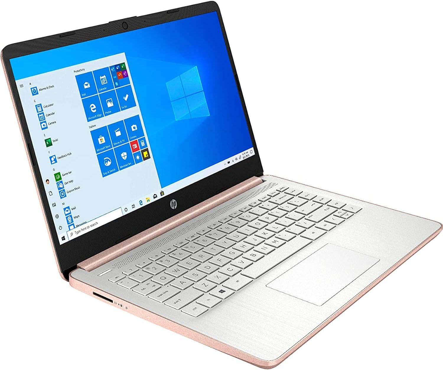 Laptop HP de 14 pulgadas, Intel 2-Core N4020, 8 GB de RAM, 128 GB de almacenamiento (64 GB eMMC+ Micro SD), 1 año Office, paquete de 10 unidades con
