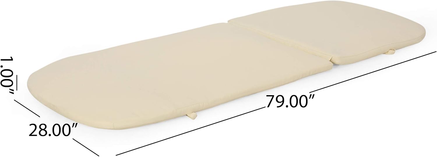 Christopher Knight Home 313212 Cojines, 79.00 pulgadas de profundidad x 28.00 pulgadas de ancho x 1.00 pulgadas de alto, beige