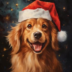 PIPISKY Perro de Navidad, pintura por números, kit de actividades artísticas grandes y fáciles, pintura de artes y manualidades, 15.7 x 19.7 in, sin PIPISKY Perro de Navidad, pintura por números, kit de actividades artísticas grandes y fáciles, pintura de artes y manualidades, 15.7 x 19.7 in, sin