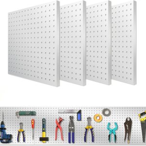 Tablero de clavijas de metal, 4 piezas, paneles organizadores de pared de tablero de clavijas, organizador de pared de tablero de clavijas, Tablero de clavijas de metal, 4 piezas, paneles organizadores de pared de tablero de clavijas, organizador de pared de tablero de clavijas,