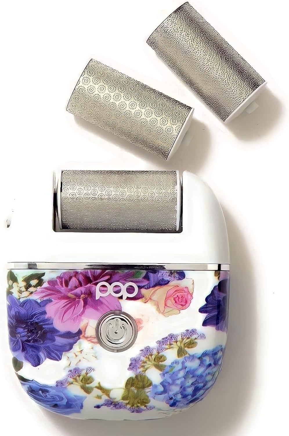 Pedi Pro – Lima eléctrica para pies, removedor eléctrico de callos para pies, herramienta exfoliante de pies Pedi Spa para hombresmujeres (floral)