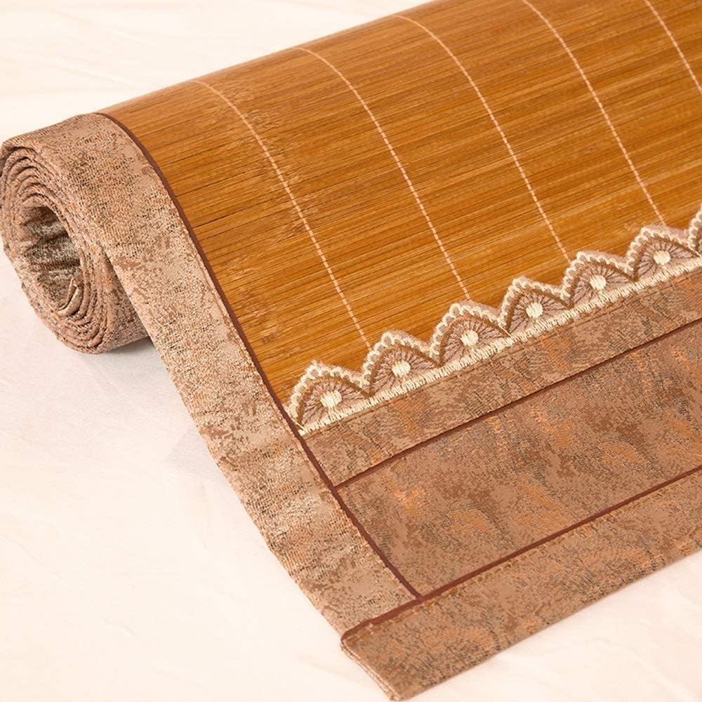 Foldable Bamboo Summer Bed Mat for Cool and Comfortable Sleeping – Breathable, Absorbent, and Durable – Improve Sleep with a Bamboo Mattress Topper