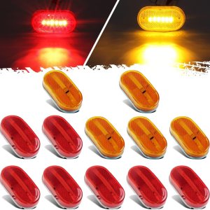 Luces laterales de 6 LED y 4 pulgadas Luces laterales de 6 LED y 4 pulgadas