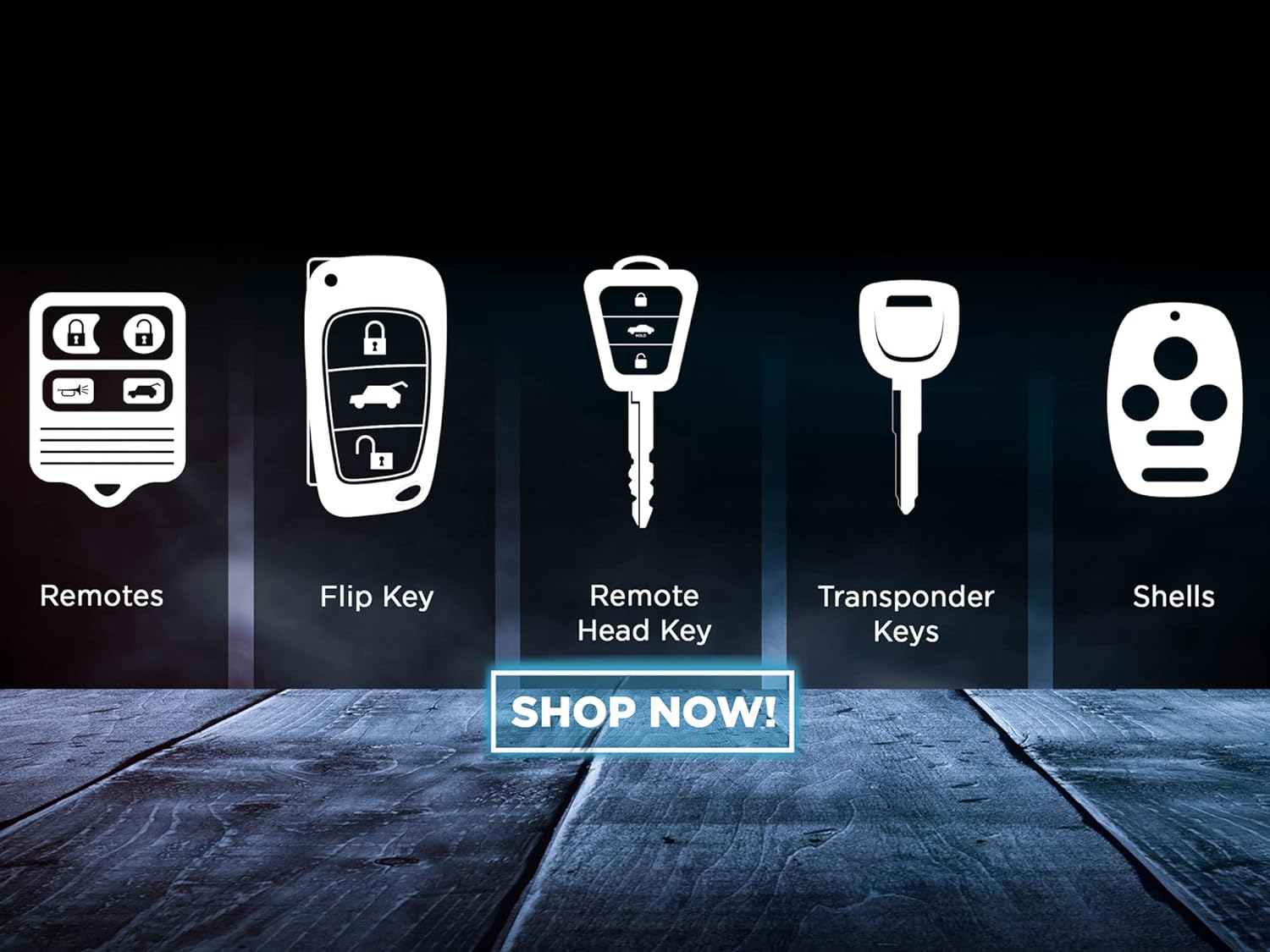 KeylessOption Llave de coche sin cortar para Toyota Rav4 Prius C HYQ12BDM 2014-2019