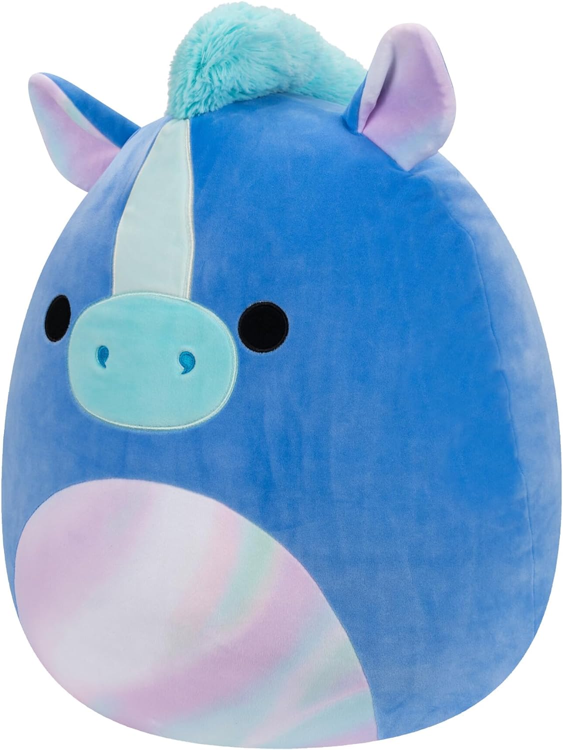 Squishmallows Criatura mítica original de 16 pulgadas Romano The Blue Hippocampus – Peluche oficial de Jazwares grande y ultrasuave