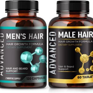 Vitaminas para el crecimiento del cabello para hombres, píldoras contra la pérdida de cabello. Suplemento para el crecimiento del cabello y el Vitaminas para el crecimiento del cabello para hombres, píldoras contra la pérdida de cabello. Suplemento para el crecimiento del cabello y el