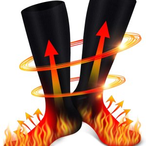 Svpro Calcetines calefactables recargables para hombres y mujeres con batería calentada eléctrica, calcetines térmicos lavables para caza, invierno, Svpro Calcetines calefactables recargables para hombres y mujeres con batería calentada eléctrica, calcetines térmicos lavables para caza, invierno,