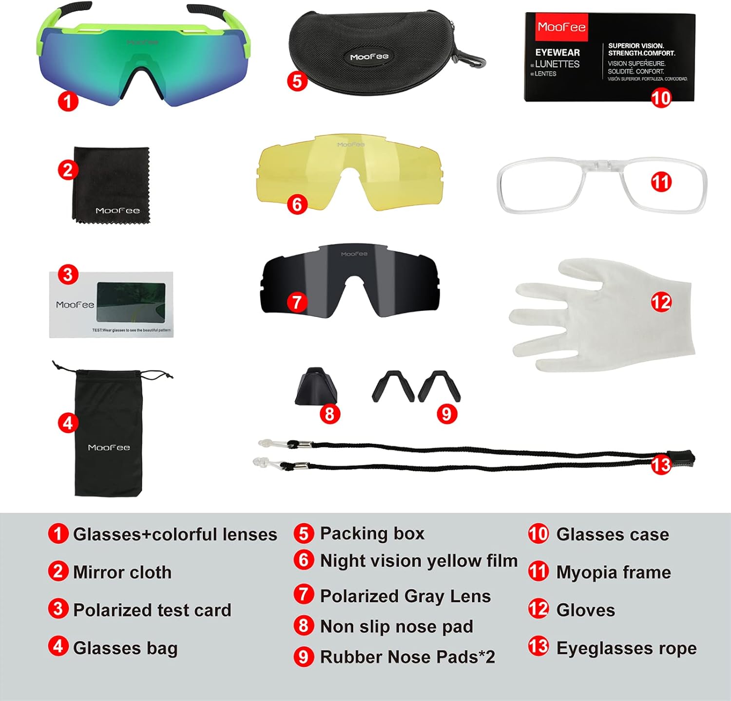 Gafas de sol polarizadas deportivas para hombres y mujeres, equitación, pesca, golf, béisbol, correr