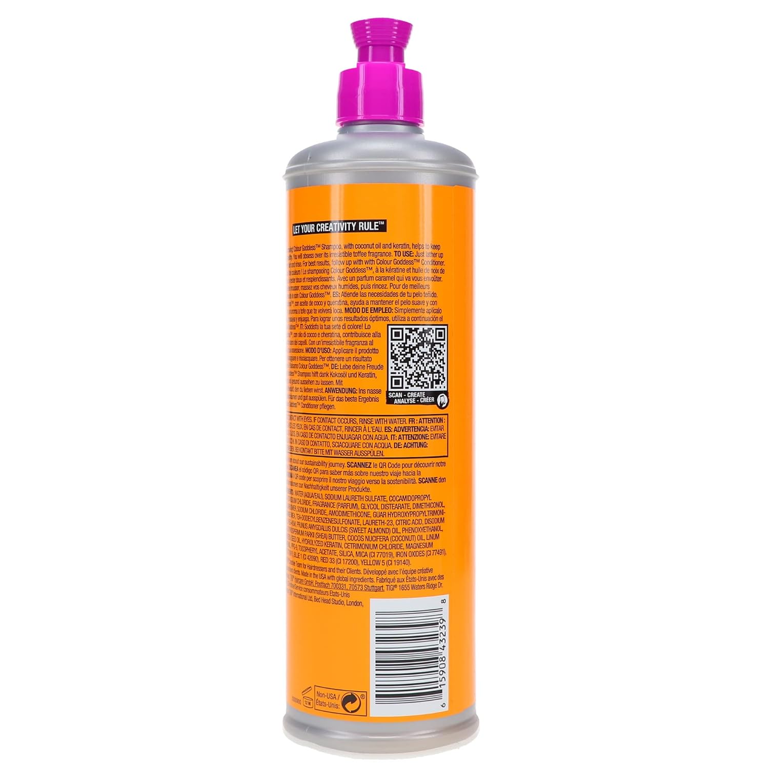 TIGI Bed Head COLOUR GODDESS CHAMPÚ PARA CABELLOS DE COLOR 13.53 fl oz