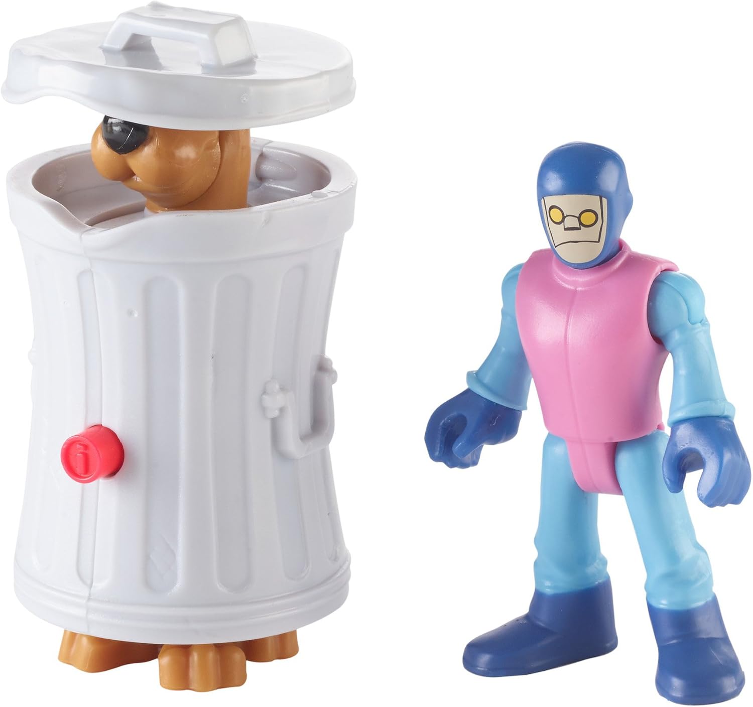 Fisher-Price Imaginext Scooby-Doo Ocultar Scooby & Funland Robot – Figuras, multicolor