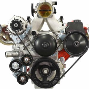 ICT Billet LS Turbo Alternador y soporte de dirección asistida Kit para bomba de agua LS1 LS3 Fabricado en Estados Unidos Aluminio Compatible con GM ICT Billet LS Turbo Alternador y soporte de dirección asistida Kit para bomba de agua LS1 LS3 Fabricado en Estados Unidos Aluminio Compatible con GM