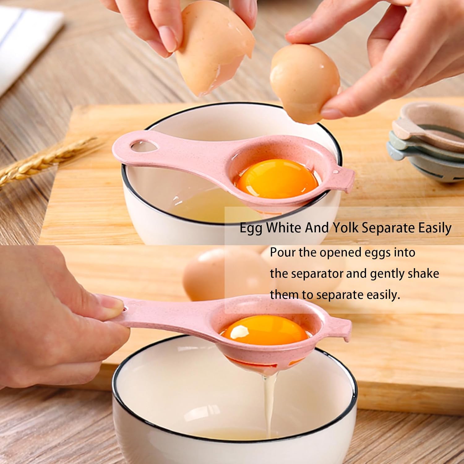 Separadores de huevos para yema de huevo, separador de yema de huevo, separador de yema de huevo, separador de yema de huevo, claras de huevo,