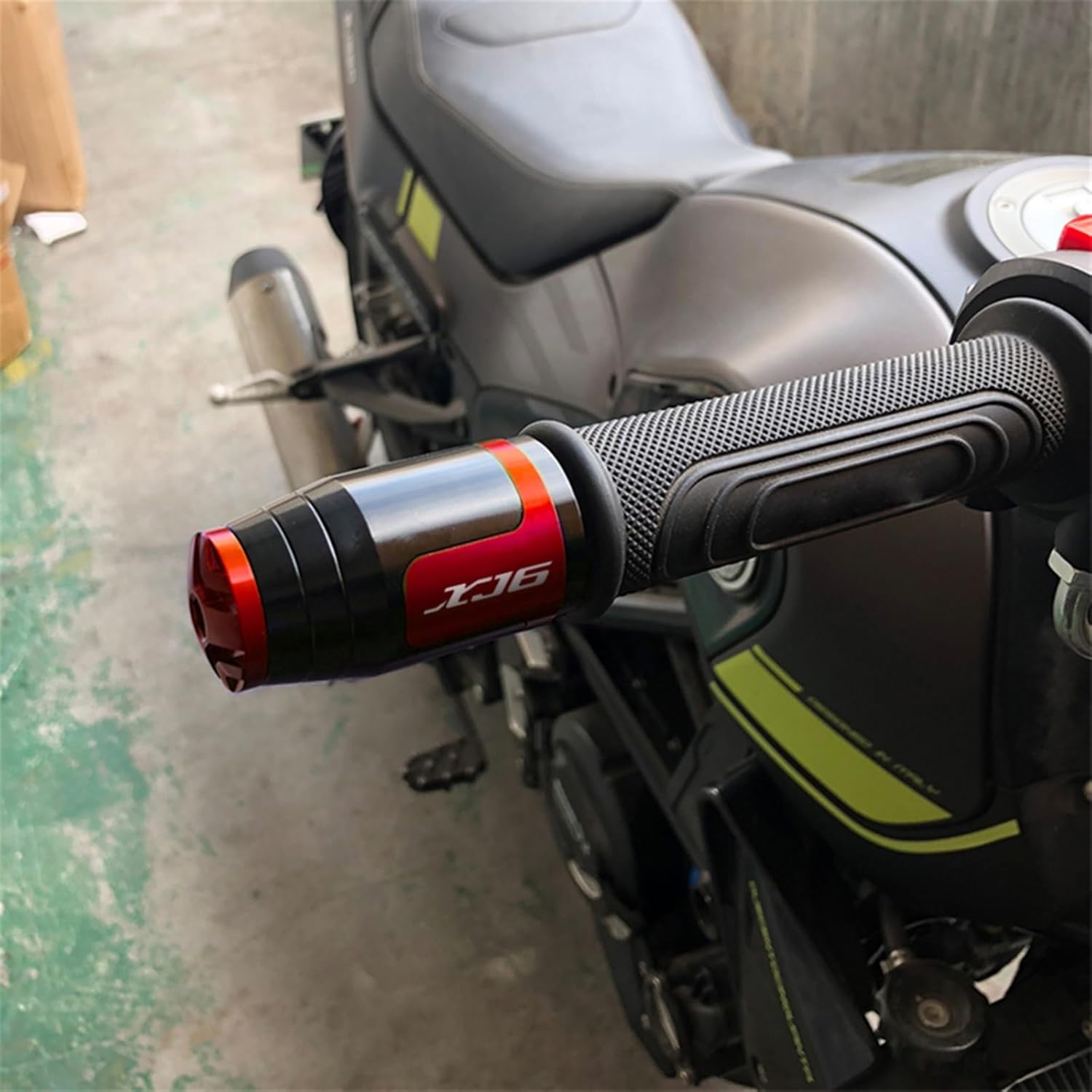 Para Yanch AMAHA XJ6 N XJ 6N XJ-6N XJ6 Diversion 2009-2021 2022 motocicleta CNC mango de aluminio agarre extremo manillar puños barra extremos