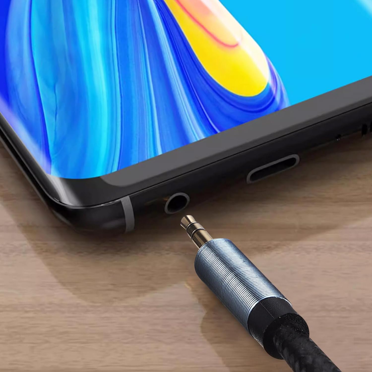 UKCOCO 2 piezas de 1 pie de repuesto de 0.138 in macho a cable desnudo extremo abierto, TRS 3 polos estéreo 18 conector Jack Cable de audio para