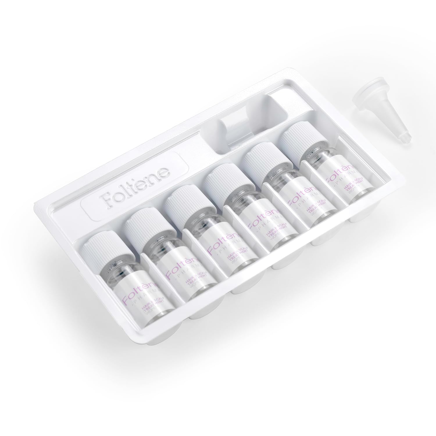 FOLTENE Tratamiento para el cabello y el cuero cabelludo para mujeres (nuevo embalaje)  Solución de pérdida de cabello con tricalgoxilo para