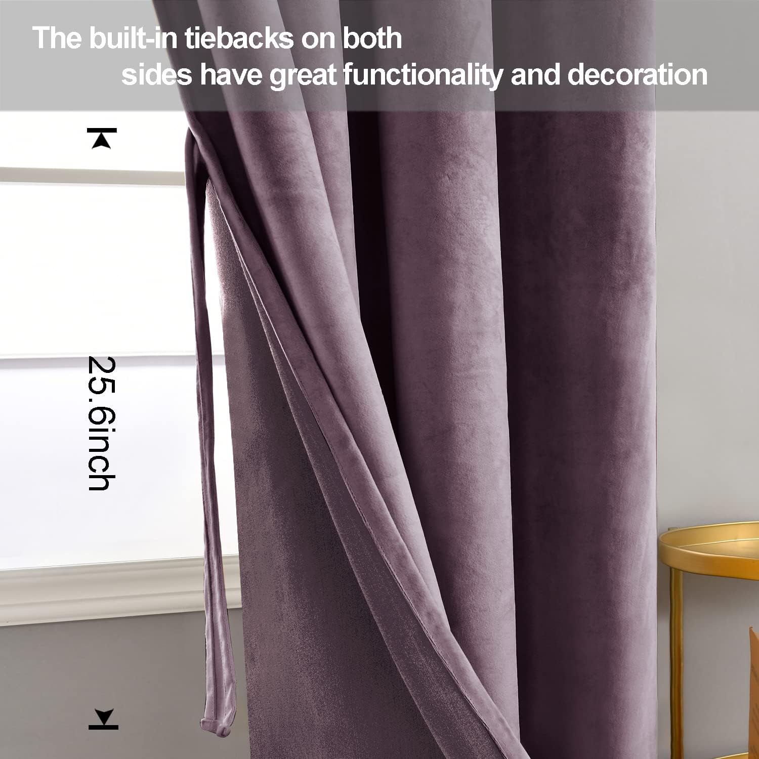 JIUZHEN Cortinas de terciopelo de 96 pulgadas de largo, con aislamiento térmico, para oscurecer la habitación, con ojales, cortinas texturizadas de