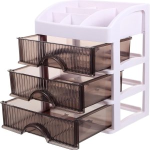 EXCEART Cajones de cajones tipo cajón, organizador de maquillaje, cajón de almacenamiento de escritorio, organizador de papelería, cajón de EXCEART Cajones de cajones tipo cajón, organizador de maquillaje, cajón de almacenamiento de escritorio, organizador de papelería, cajón de