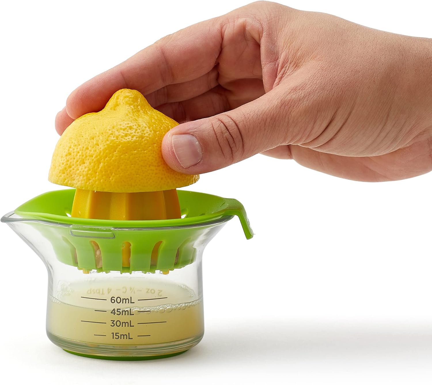 Chef’n Juicster Mini exprimidor de cítricos, tamaño único, limónArugala