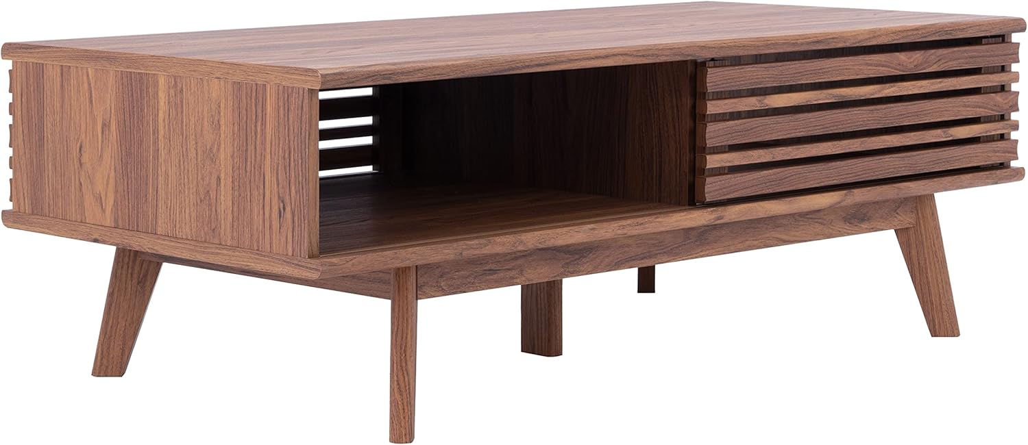Safavieh Home Collection Rori – Mesa de café con 1 estante (46 pulgadas de ancho x 23 pulgadas de profundidad x 16 pulgadas de alto)