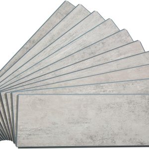 Palisade Azulejos de vinilo entrelazados impermeables para pared, cocina o baño en ráfagas de viento (paquete de 10) de 22.8 pulgadas x 7.31 pulgadas Palisade Azulejos de vinilo entrelazados impermeables para pared, cocina o baño en ráfagas de viento (paquete de 10) de 22.8 pulgadas x 7.31 pulgadas