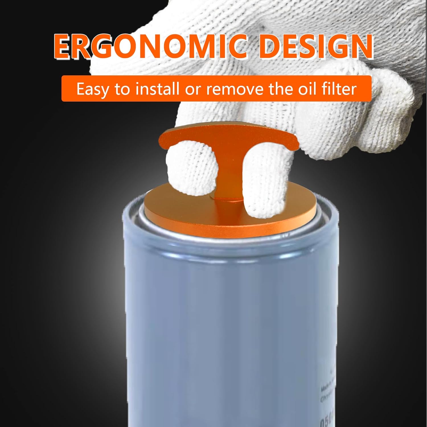 Herramienta de tapón de filtro de aceite, herramienta de apagado de tapa de filtro de aceite de aleación de aluminio para Dodge Ram 2500, 3500,