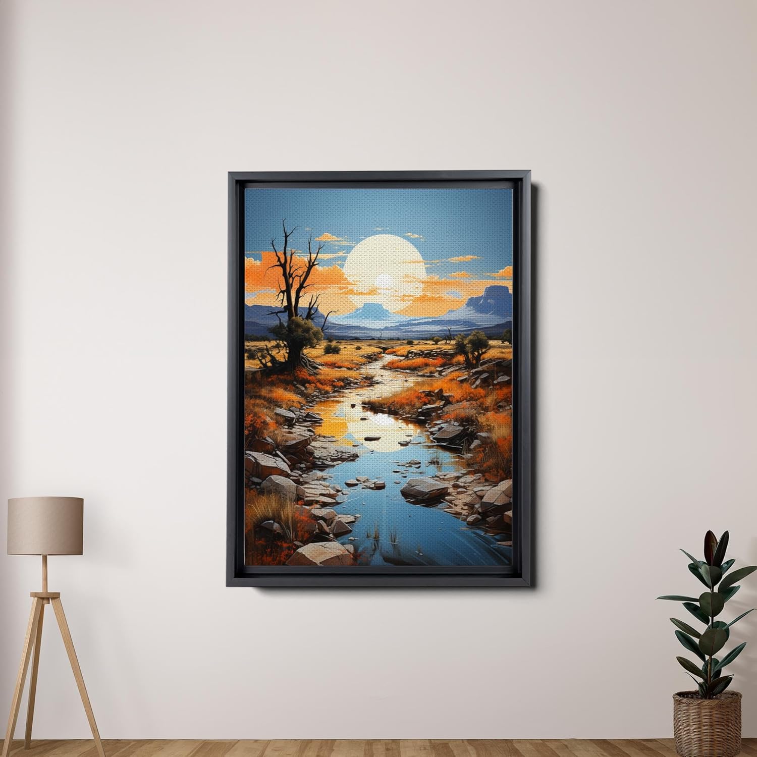 Red Mesa, Archival Print of Landscape Prints of Red Mountain in Mesa, Arizona, Canvas Prints, Art Print