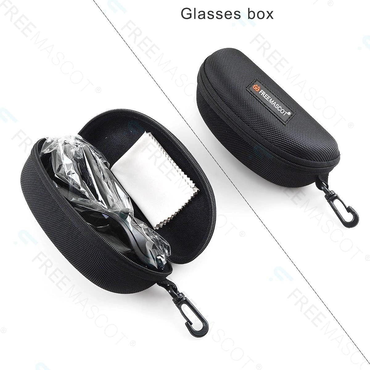 FreeMascot Gafas de seguridad láser profesionales OD 8+ 190nm-450nm800nm-1100nm de longitud de onda