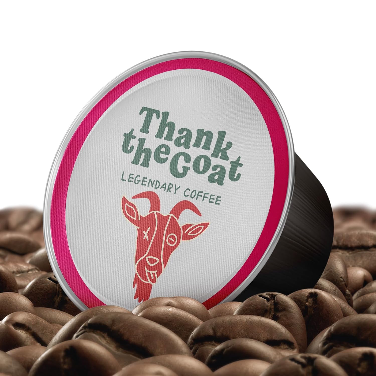 Thank the Goat Cápsulas de café gourmet, recién tostado, tostado oscuro, compatible con cafeteras Keurig 2.0 K-Cup, de Karnataka, India, 24 unidades