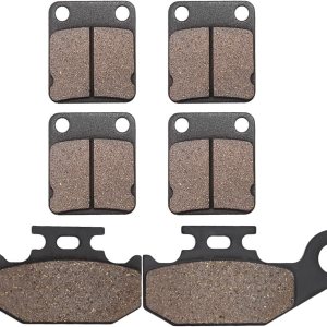 Cyleto Pastillas de freno delanteras y traseras para YAMAHA YFM400 Kodiak 400 2000 2001 2002 2005 2006  YFM 400 Grizzly 2007 2008 Cyleto Pastillas de freno delanteras y traseras para YAMAHA YFM400 Kodiak 400 2000 2001 2002 2005 2006  YFM 400 Grizzly 2007 2008