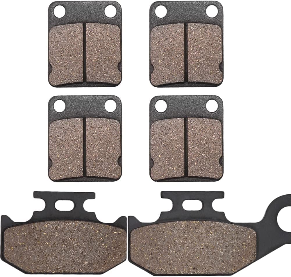 Kodiak 450 Pastillas De Freno Delantero Y Trasero Para Yamaha Kodiak 450 400 Big Bear 400 Grizzly 400 450 Wolverine 450 YFM400 YFM450