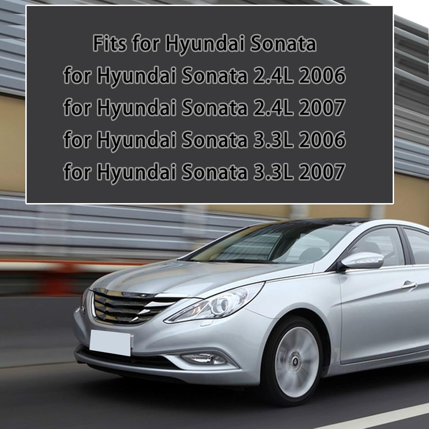 Actuador de cerradura de puerta delantera izquierda del lado del conductor de la puerta del pestillo para Hyundai Sonata 2006-2007 puerta