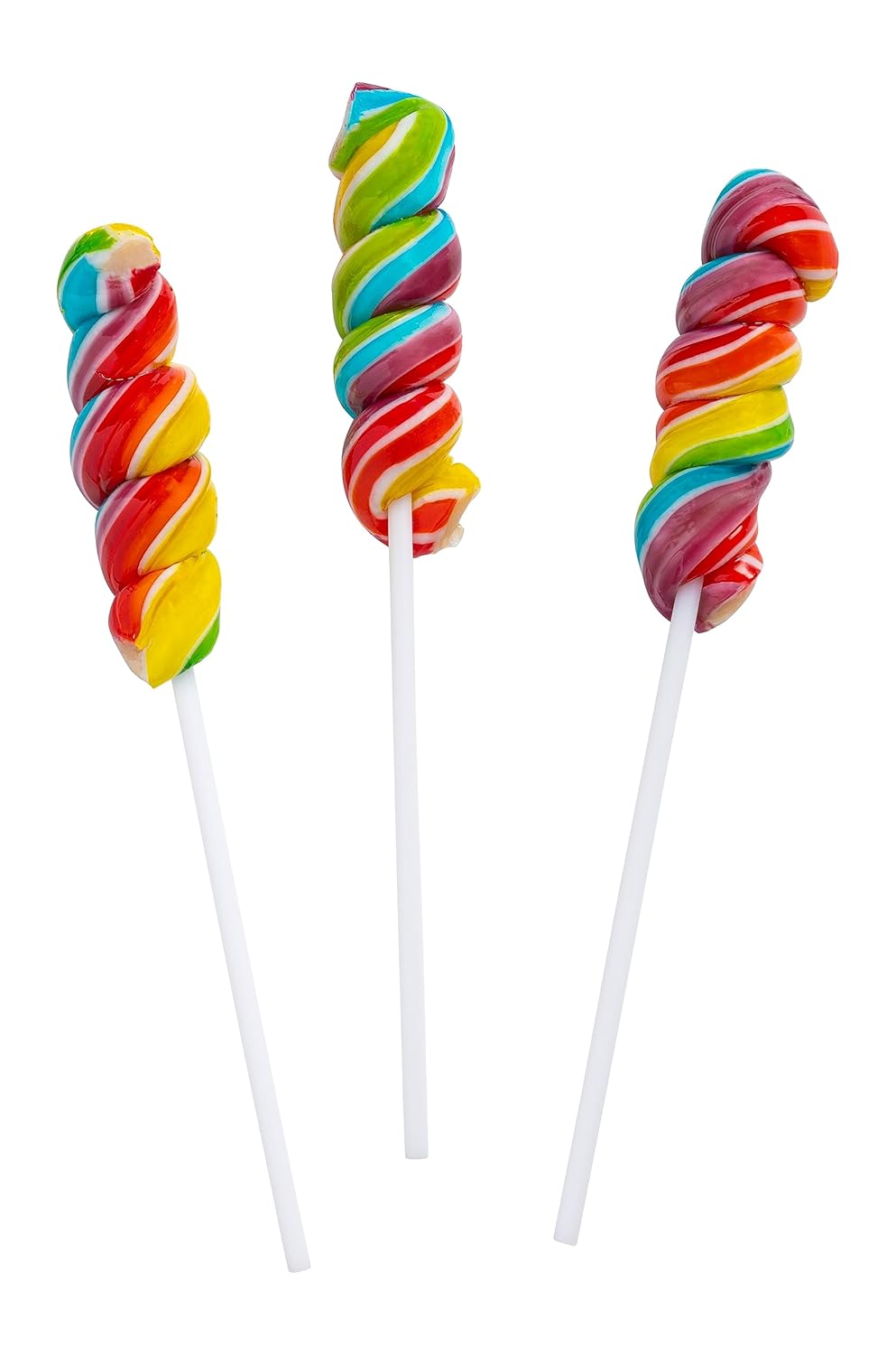 4YoreElves – Paletas de unicornio arcoíris envueltas individualmente, repletas de sabor afrutado, grandes paletas de remolino para fiestas de