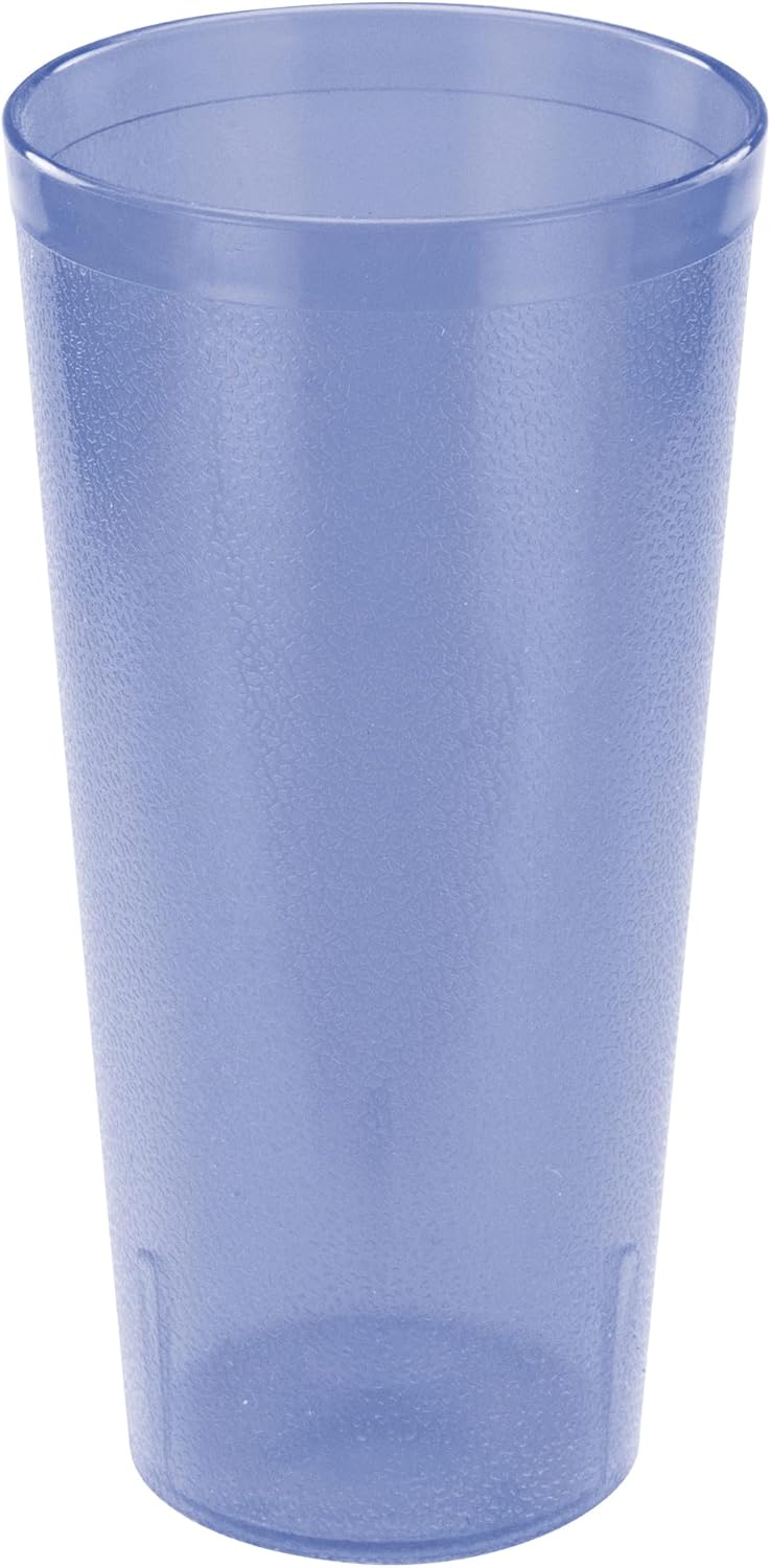 Winco Vasos guijarros, 20 onzas, 12 unidades azul